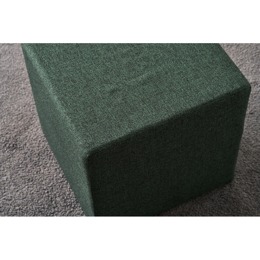 Pufe CUBI 40x40 cm verde