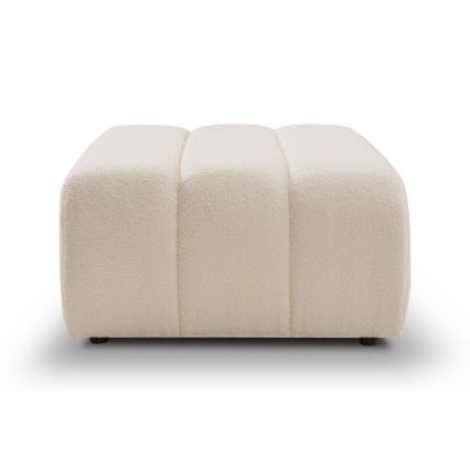 Pufe DESIO 82x75 cm bege
