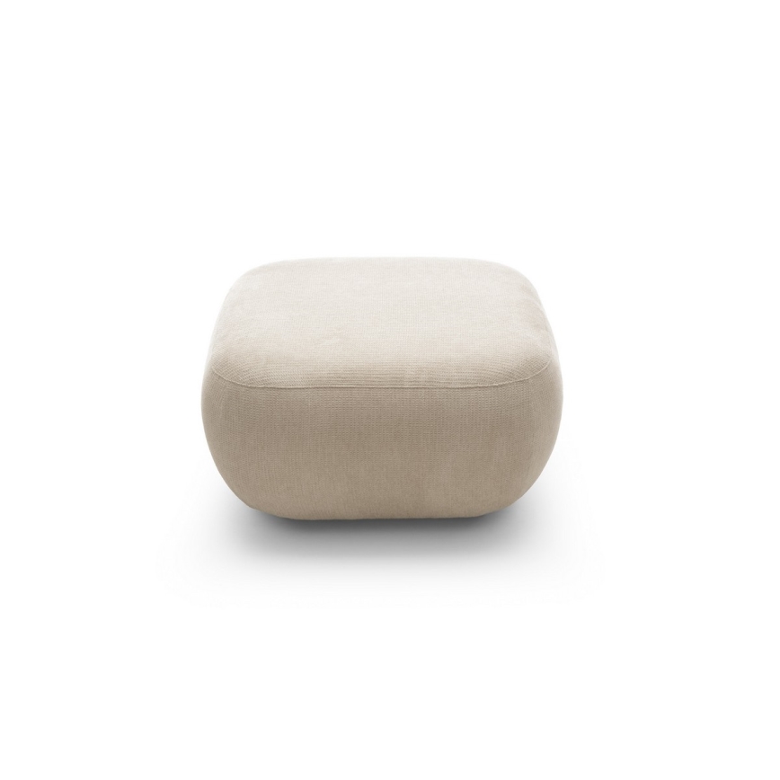 Pufe OLBIA 75x75 cm bege