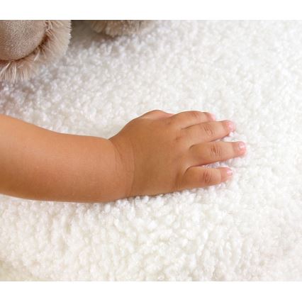 Pufe PIXI 32 x 61 cm branco