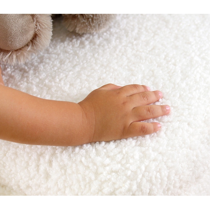 Pufe PIXI 37x61 cm branco