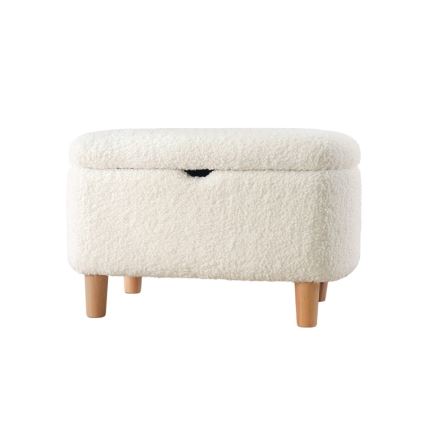 Pufe PIXI 37x61 cm branco