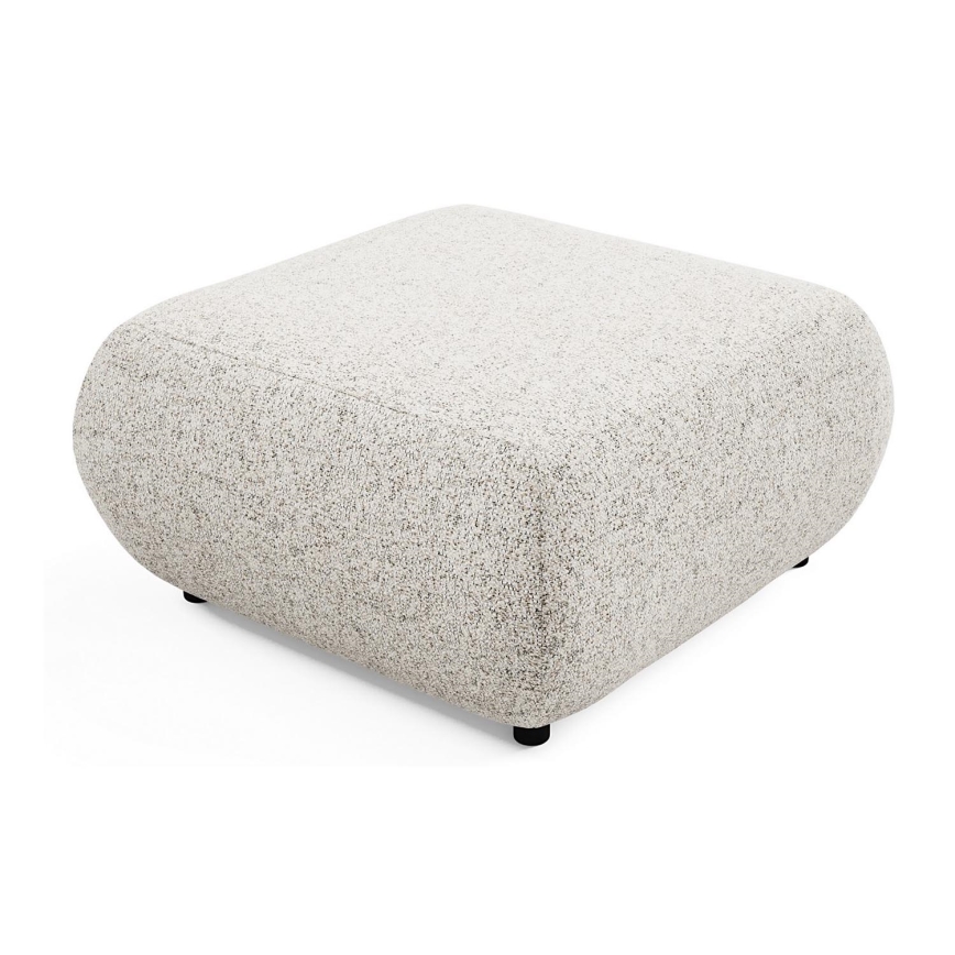 Pufe PRATO 88x88 cm bege