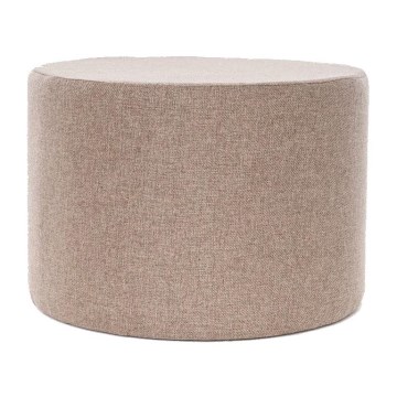 Pufe RABO, diâmetro 58 cm, castanho
