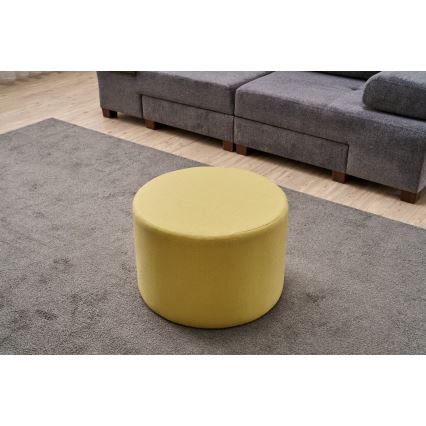 Pufe RABO Ø 58 cm, amarelo
