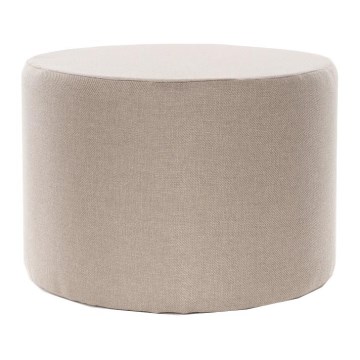 Pufe RABO, Ø 58 cm, bege