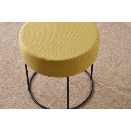 Pufe RELO Ø 40 cm amarelo