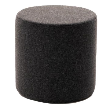 Pufe RONDO Ø 40 cm, castanho escuro