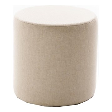Pufe RONDO Ø 40 cm, creme
