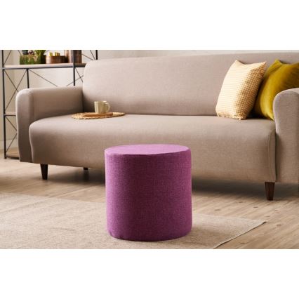 Pufe RONDO Ø 40 cm rosa