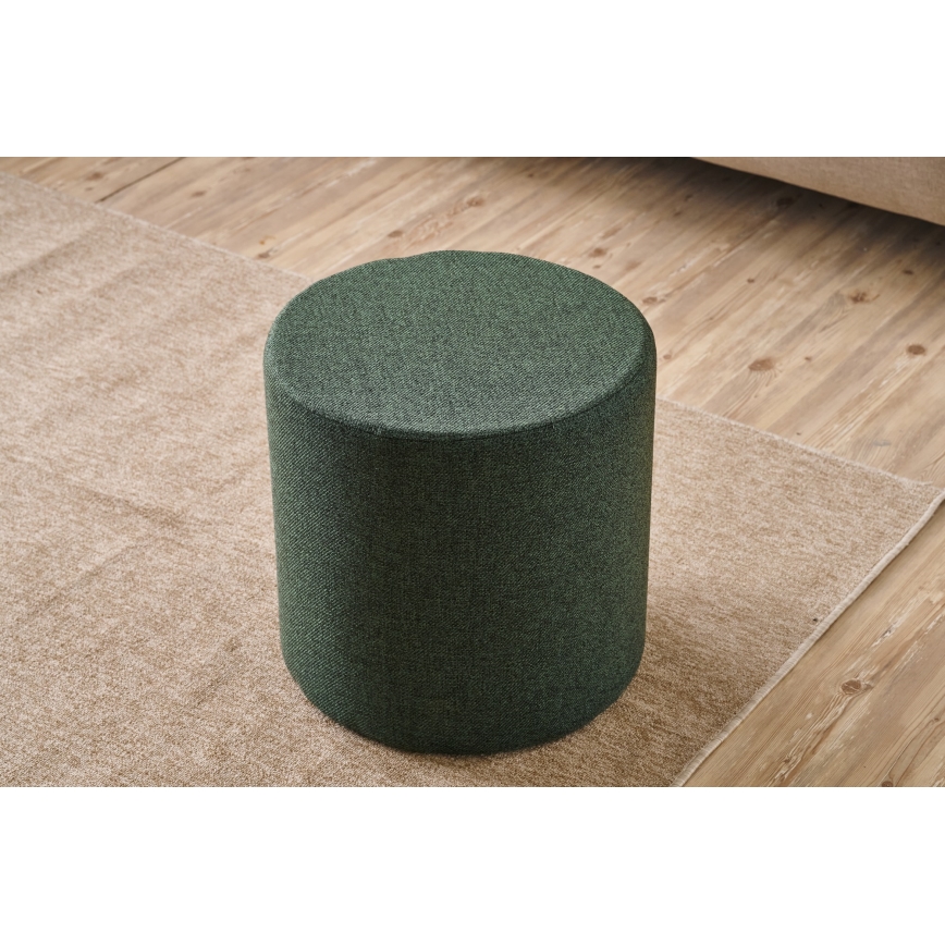 Pufe RONDO Ø 40 cm verde