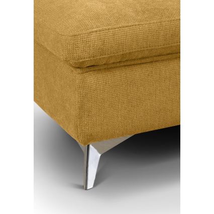 Pufe SALERNO 66x100 cm amarelo