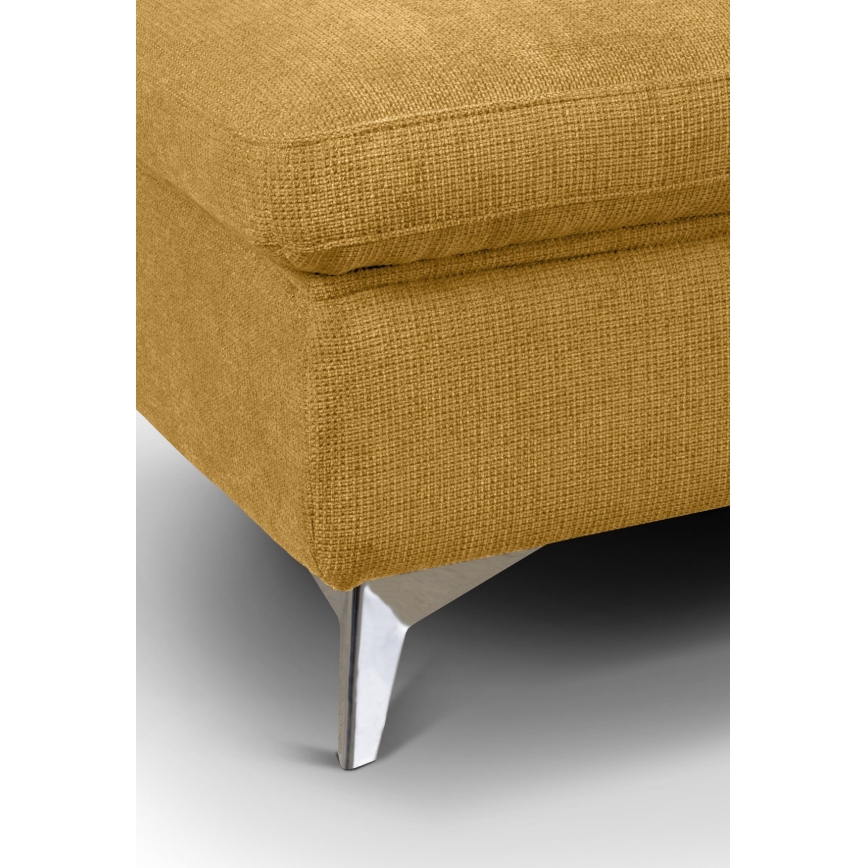 Pufe SALERNO 66x100 cm amarelo