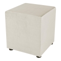 Pufe SIX 40 x 40 cm, cor creme