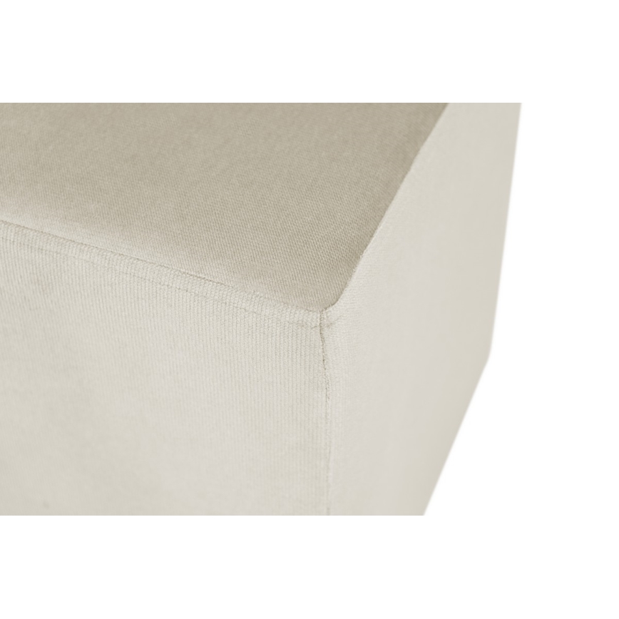 Pufe SIX 40 x 40 cm, cor creme