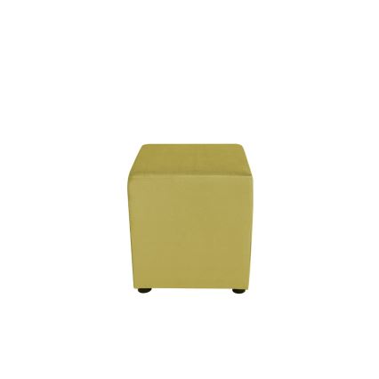 Pufe SIX 40x40 cm amarelo