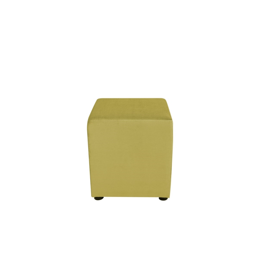 Pufe SIX 40x40 cm amarelo