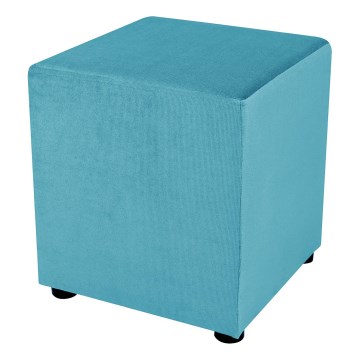 Pufe SIX 40x40 cm azul