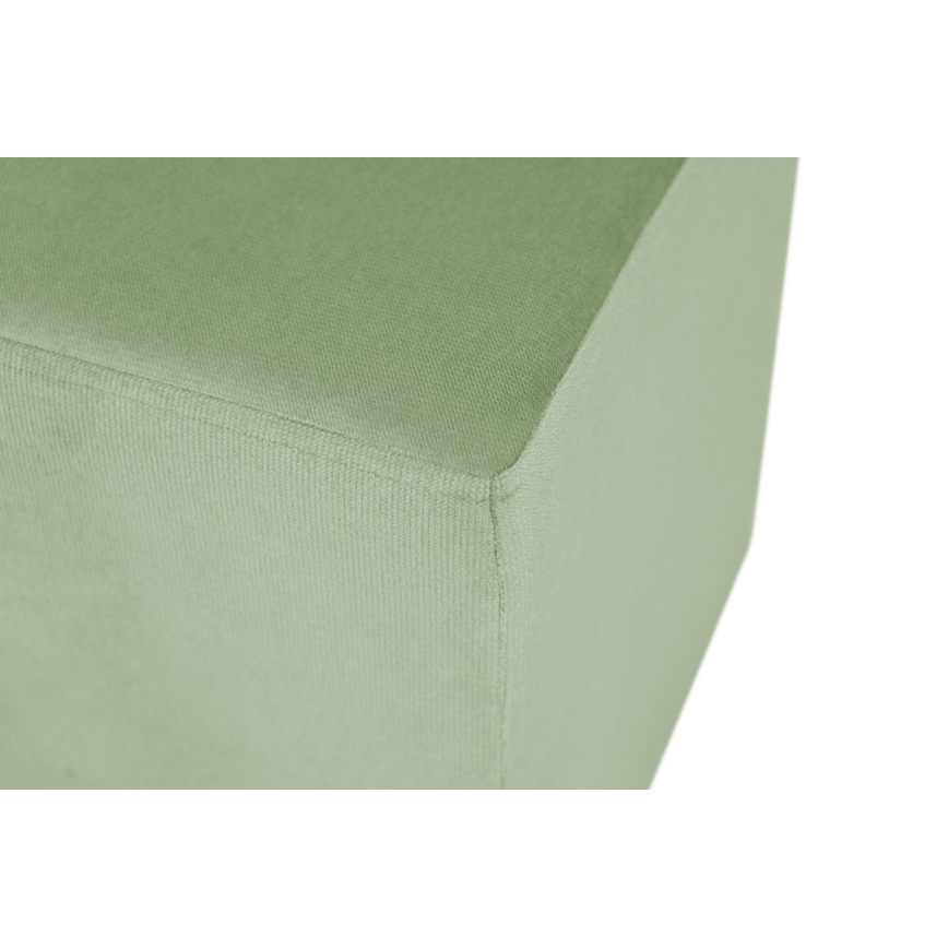 Pufe SIX 40x40 cm verde claro