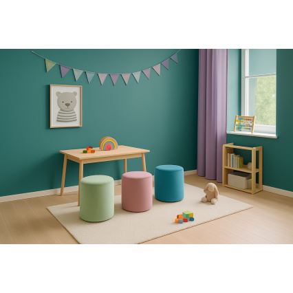 Pufe VEX 36x36 cm verde-claro