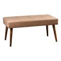 Pufe VITO 46x92 cm castanho