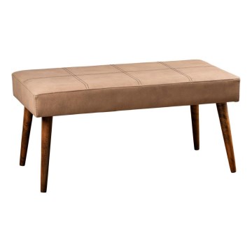 Pufe VITO 46x92 cm castanho