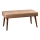 Pufe VITO 46x92 cm castanho