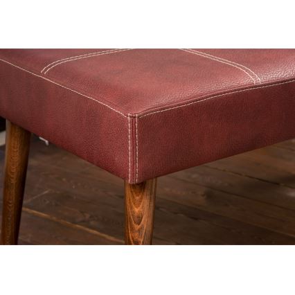 Pufe VITO 46x92 cm vermelho