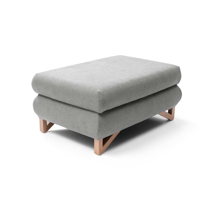 Pufe AVESTA 63x95 cm cinza