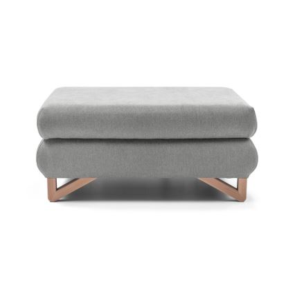 Pufe AVESTA 63x95 cm cinza