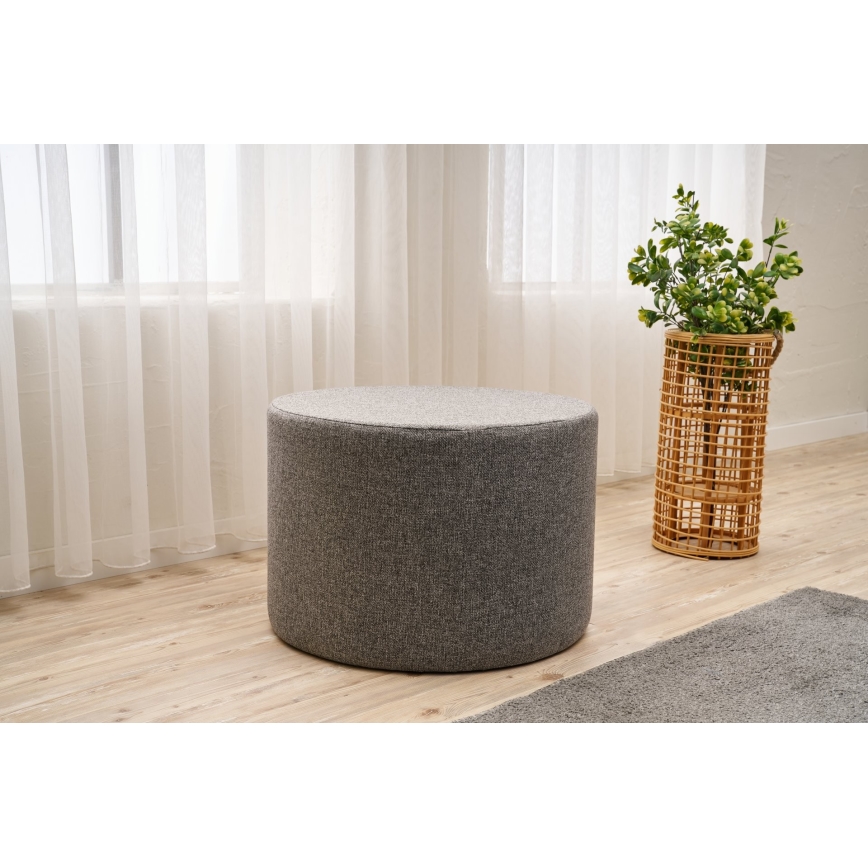 Puff RABO Ø 58 cm, cinzento