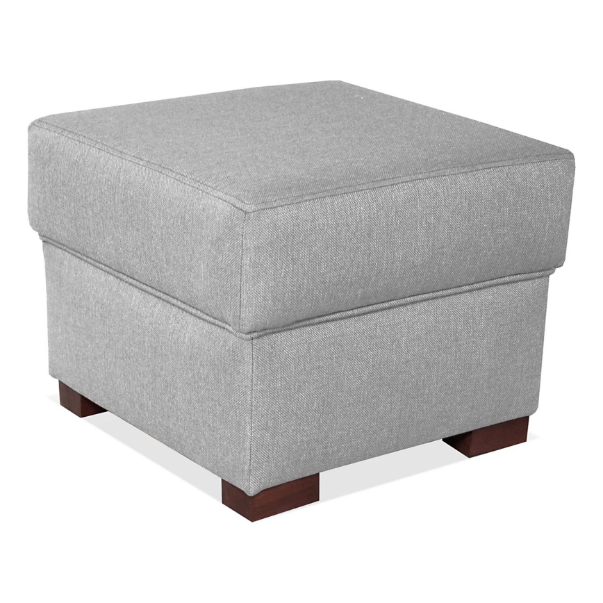 Puff VIVA 51x51 cm cinza