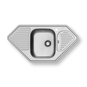 Pyramis 108760801 - Cuba de cozinha MEDUSA CORNER 95x50 cm