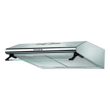 Pyramis 65029502 - Exaustor com dois motores STANDARD 60 cm inox