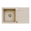 Pyramis 70006701 - Pia de cozinha NEXT 76x44 cm granito/bege