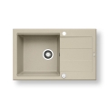 Pyramis 70083601 - Pia de cozinha SPARTA PLUS LUX 78x48 cm granito/bege