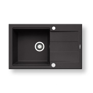Pyramis 70167101 - Lava-loiça de cozinha SPARTA PLUS LUX 78x48 cm granito/preto
