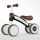 QPlay - Bicicleta de empurrar CUTEY-5 preto