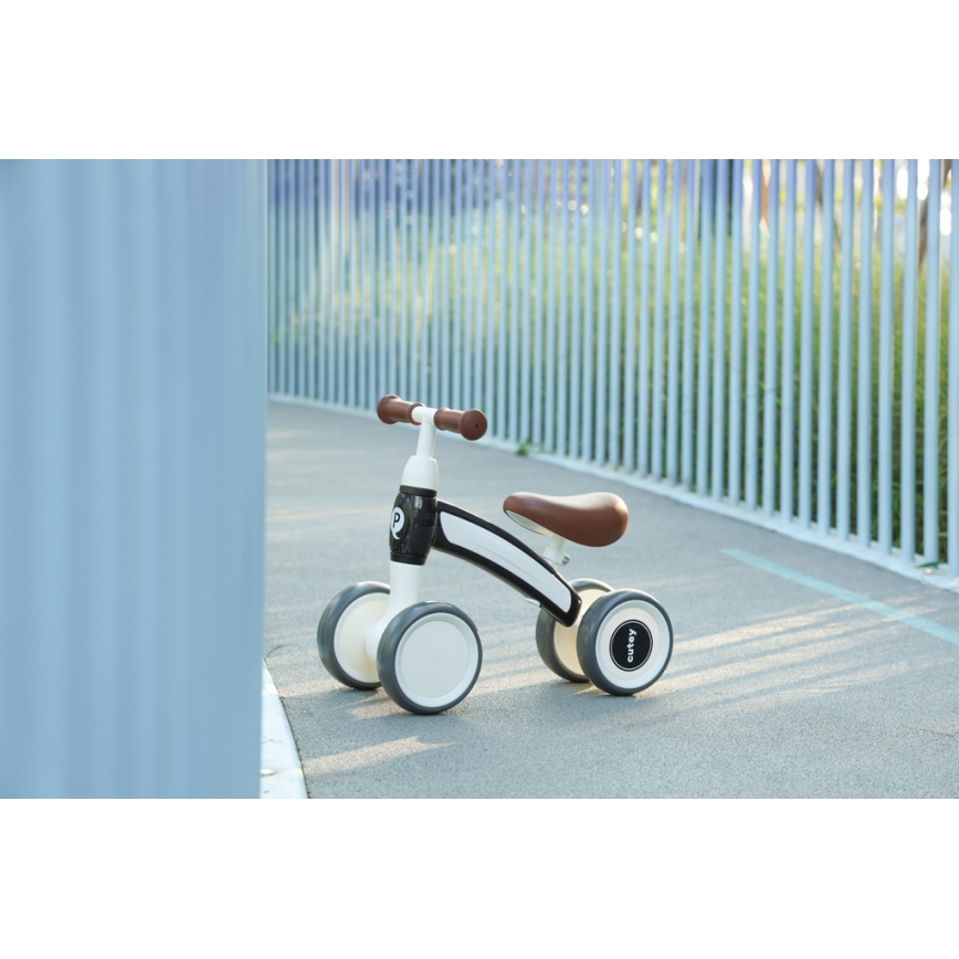 QPlay - Bicicleta de empurrar CUTEY-5 preto