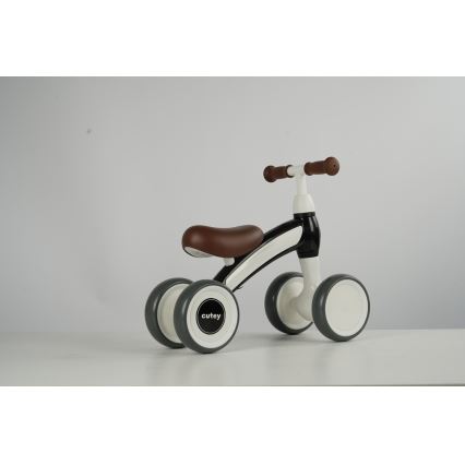 QPlay - Bicicleta de empurrar CUTEY-5 preto