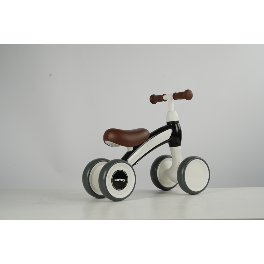 QPlay - Bicicleta de empurrar CUTEY-5 preto
