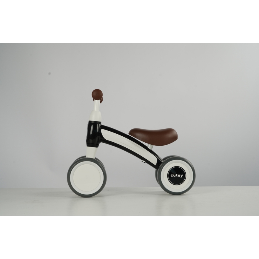 QPlay - Bicicleta de empurrar CUTEY-5 preto