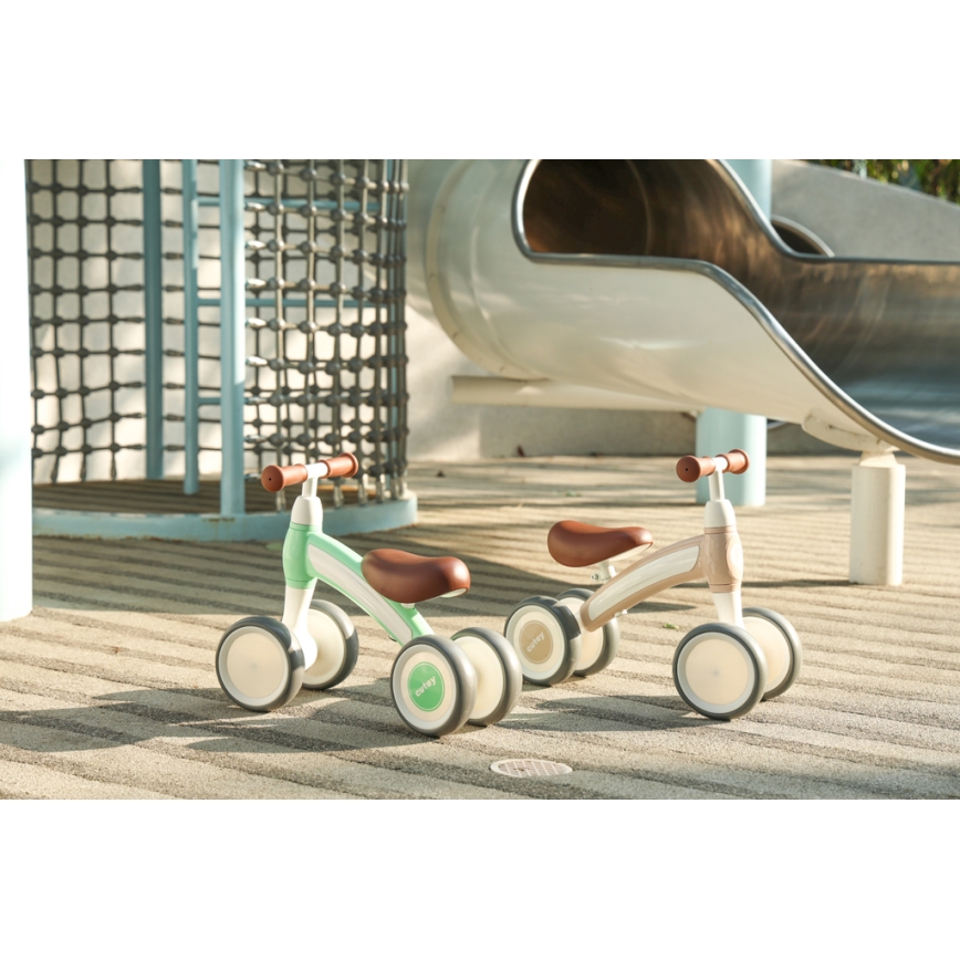 QPlay - Bicicleta de empurrar CUTEY-5 verde