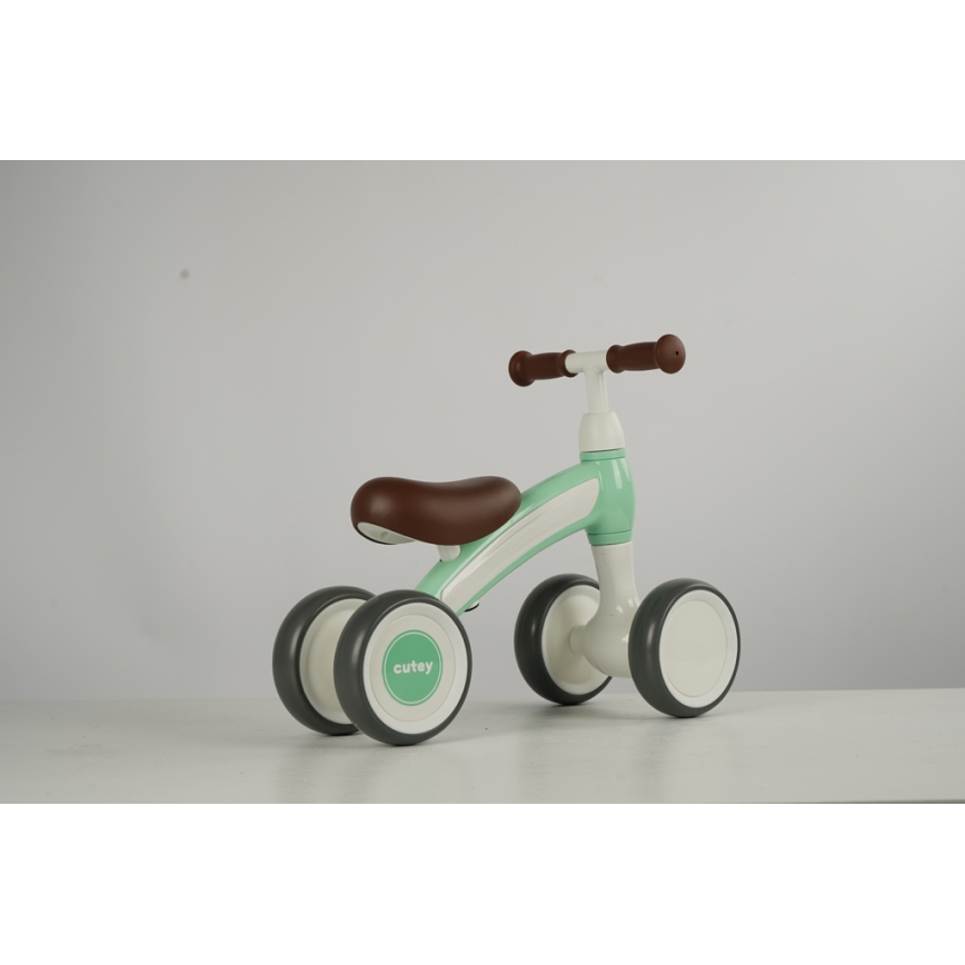 QPlay - Bicicleta de empurrar CUTEY-5 verde