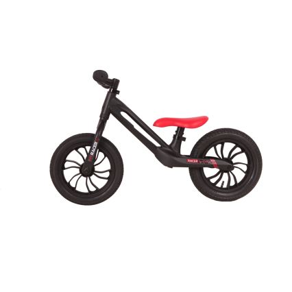 QPlay - Bicicleta de empurrar RACER AIR preto/vermelho