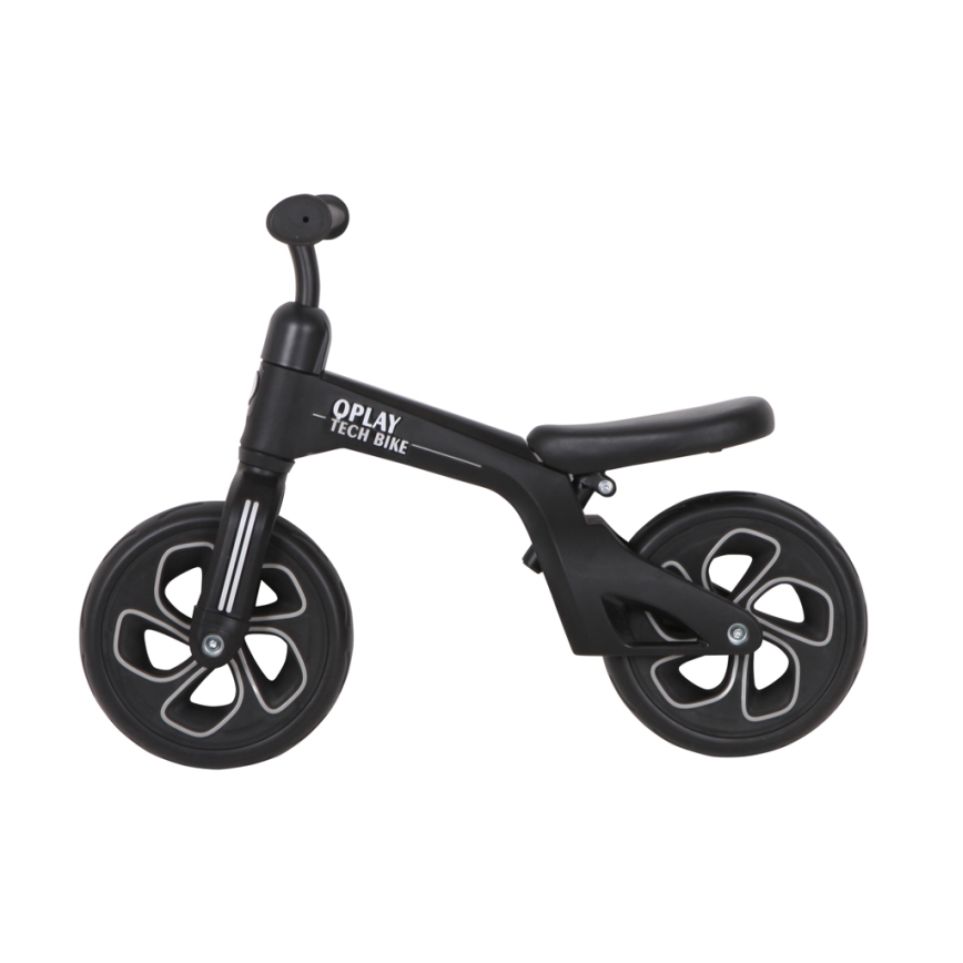 QPlay - Bicicleta de equilíbrio TECH preta