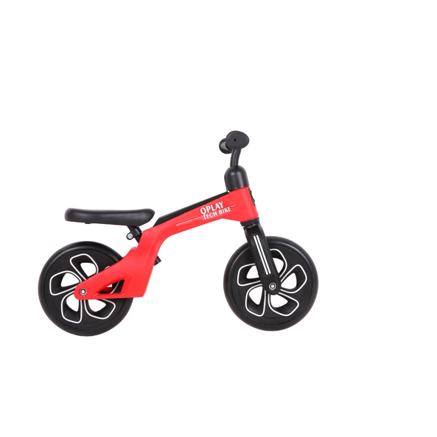 QPlay - Bicicleta de equilíbrio TECH vermelha