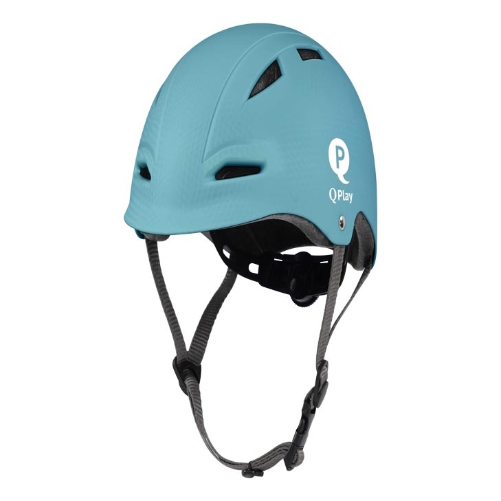 QPlay - Capacete infantil MANBO, tamanho S, azul