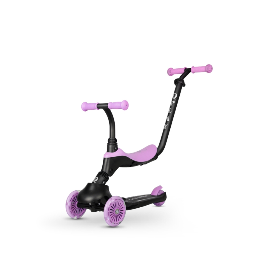 QPlay - de Criança trotinete 5em1 SEMA roxo