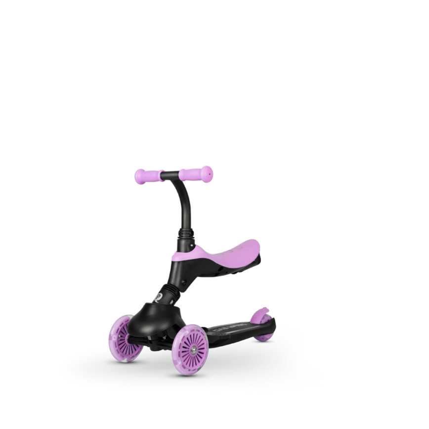 QPlay - de Criança trotinete 5em1 SEMA roxo